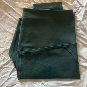 Girlfriend Collective Moss Green Compressive High-Rise Leggings - Large